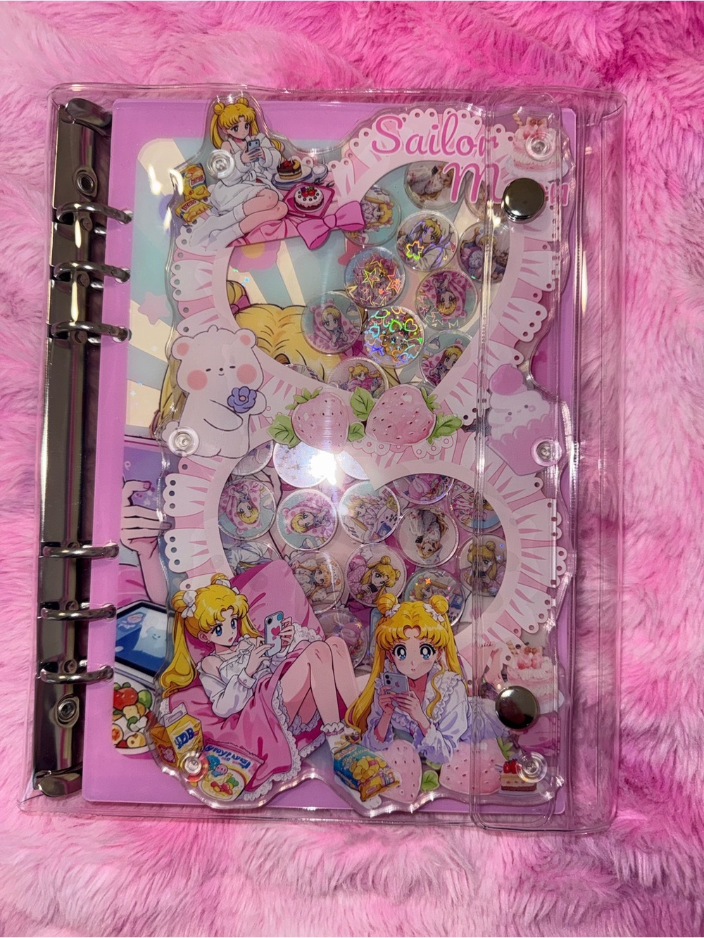 Sailor Moon Shaker Notebook✨